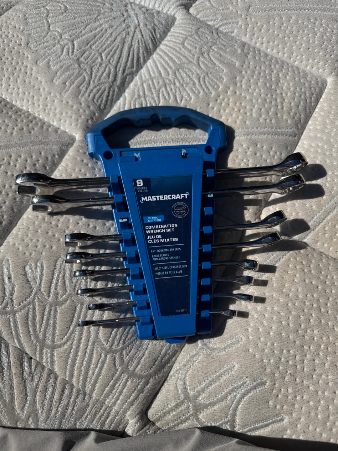 Mastercraft 9-Piece Metric Combination Wrench Set