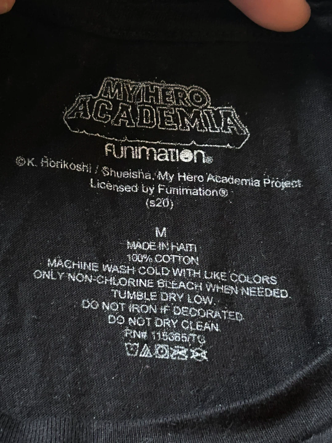 My Hero Academia Himiko Toga Black T-Shirt – Size Medium - photo 4