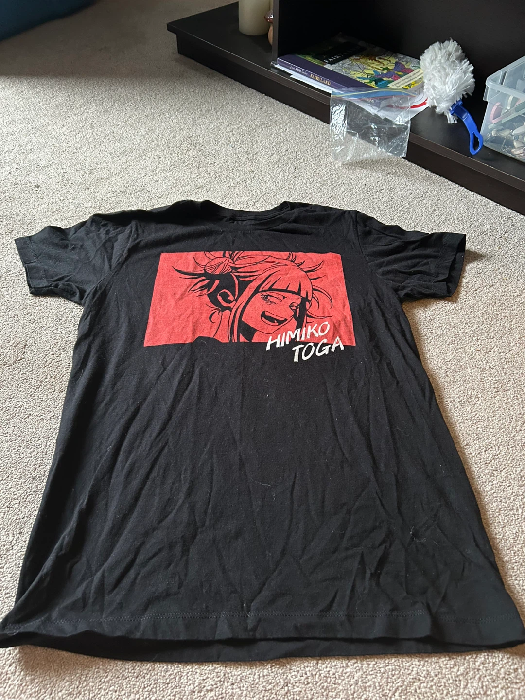 My Hero Academia Himiko Toga Black T-Shirt – Size Medium - photo 2