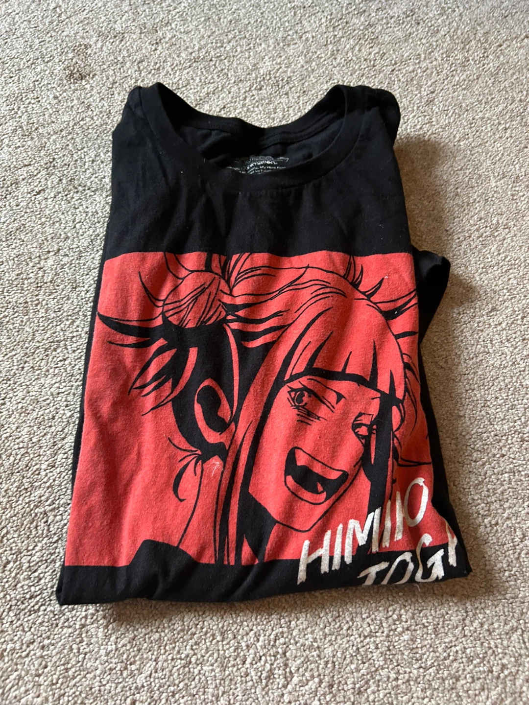 My Hero Academia Himiko Toga Black T-Shirt – Size Medium