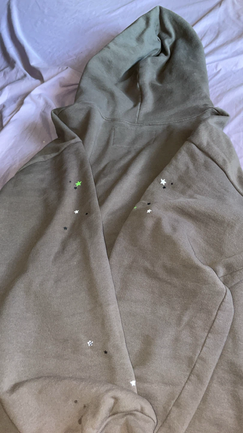 Authentic Slat grey Sp5der v2 Hoodie - photo 4