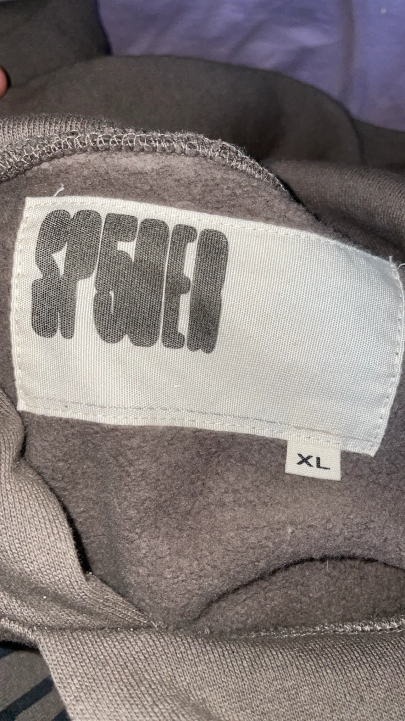 Authentic Slat grey Sp5der v2 Hoodie - photo 3