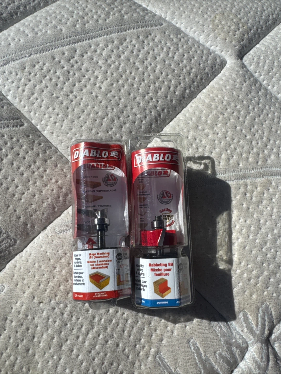Diablo Router Bits - Hinge Mortising & Rabbeting