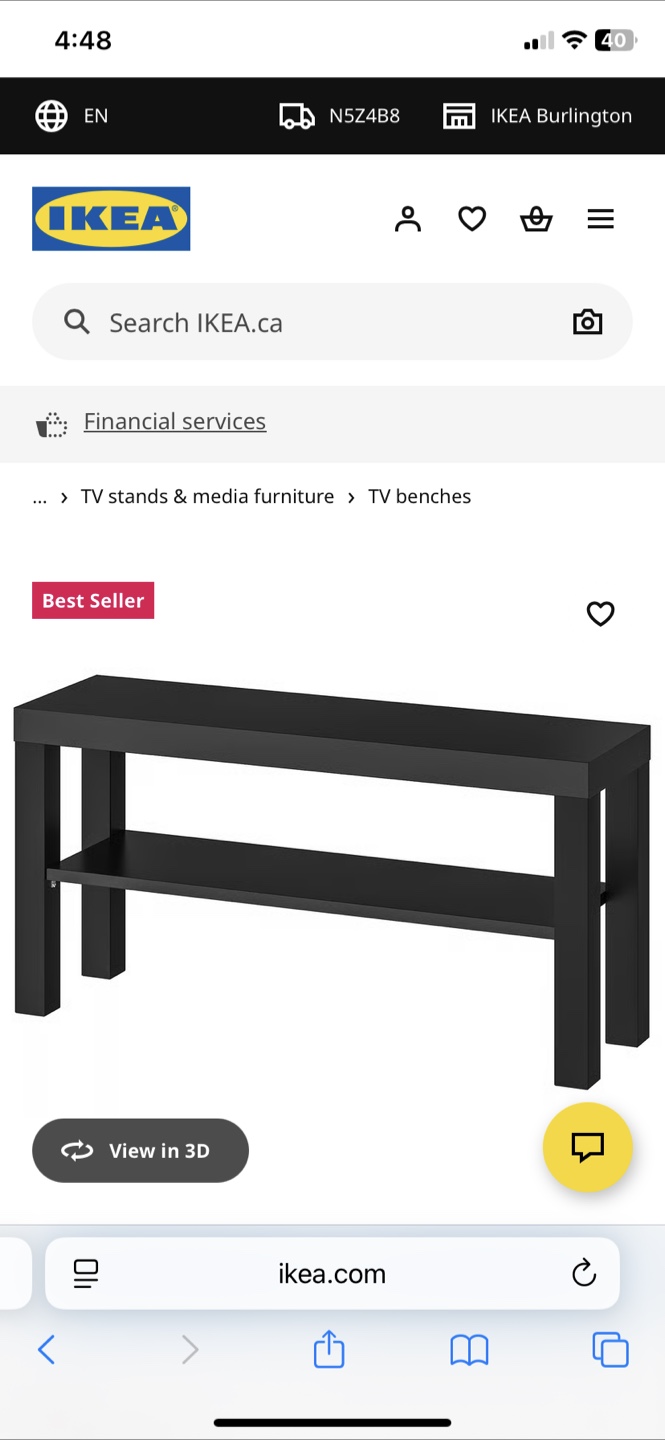 IKEA TV Bench - photo 3