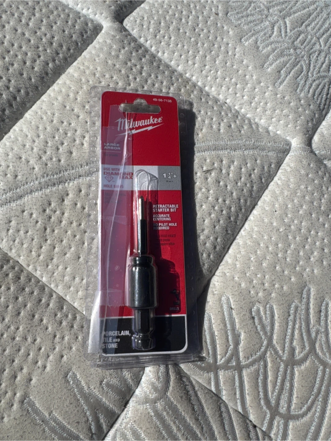 Milwaukee Retractable Starter Bit for Hole Saws