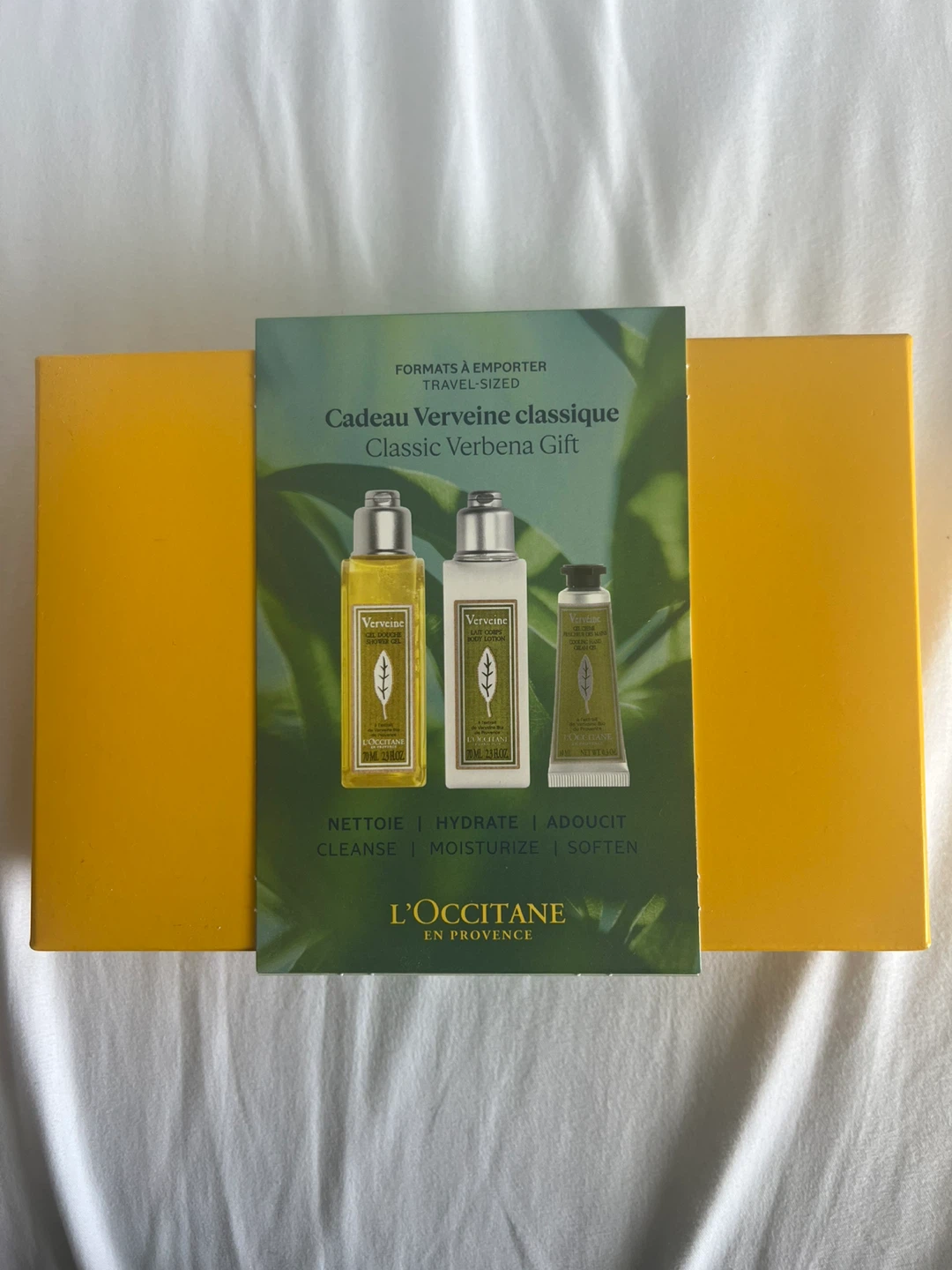 L’Occitane Verbena Shower Gel, Body Lotion and Hand Cream