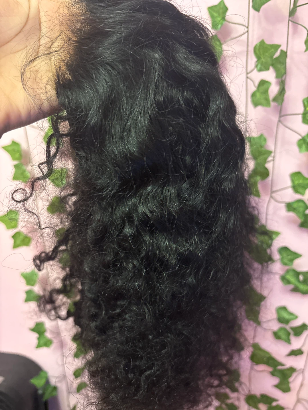Black Curly Wig 24’