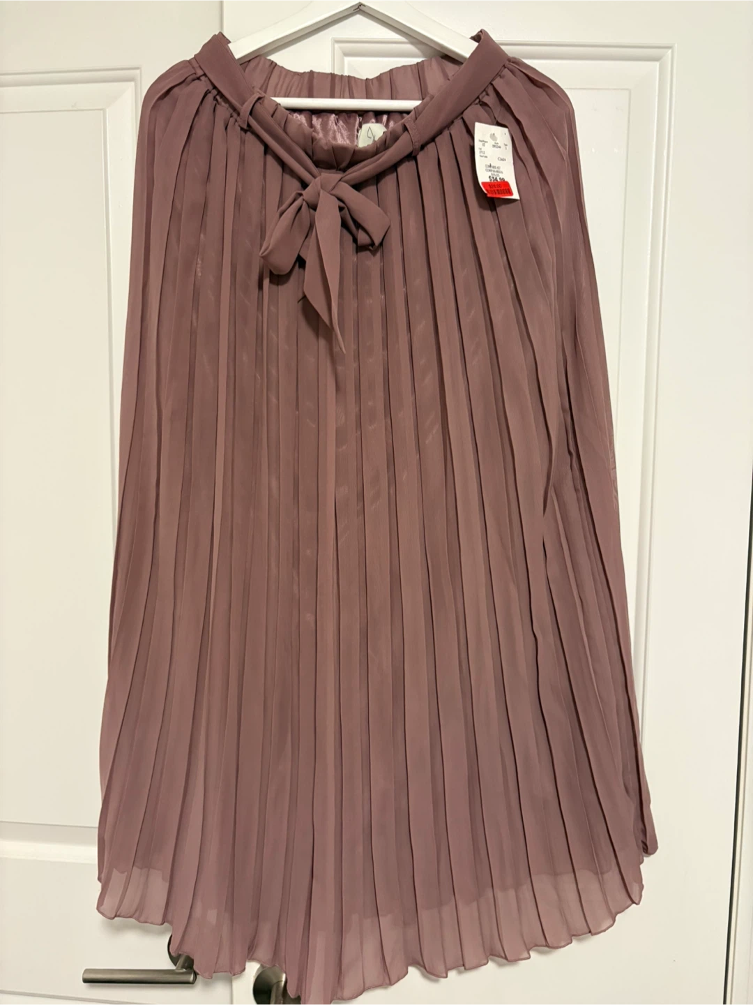 Pleated Midi Skirt - Size S