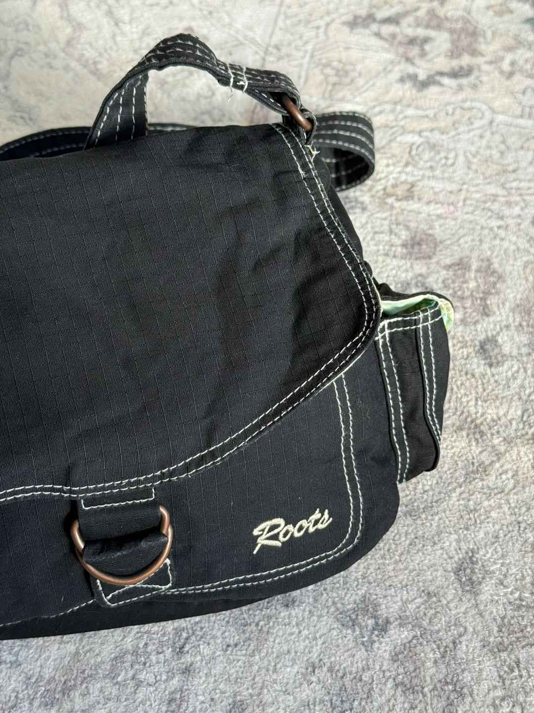 Black Roots Messenger Bag - photo 3