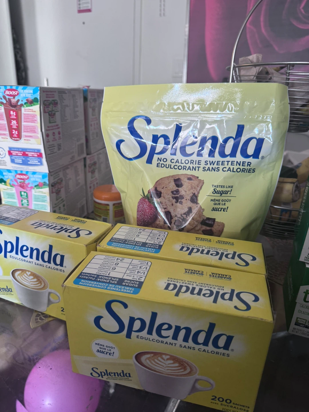 Splenda No Calorie Sweetener Packets - 200 count
