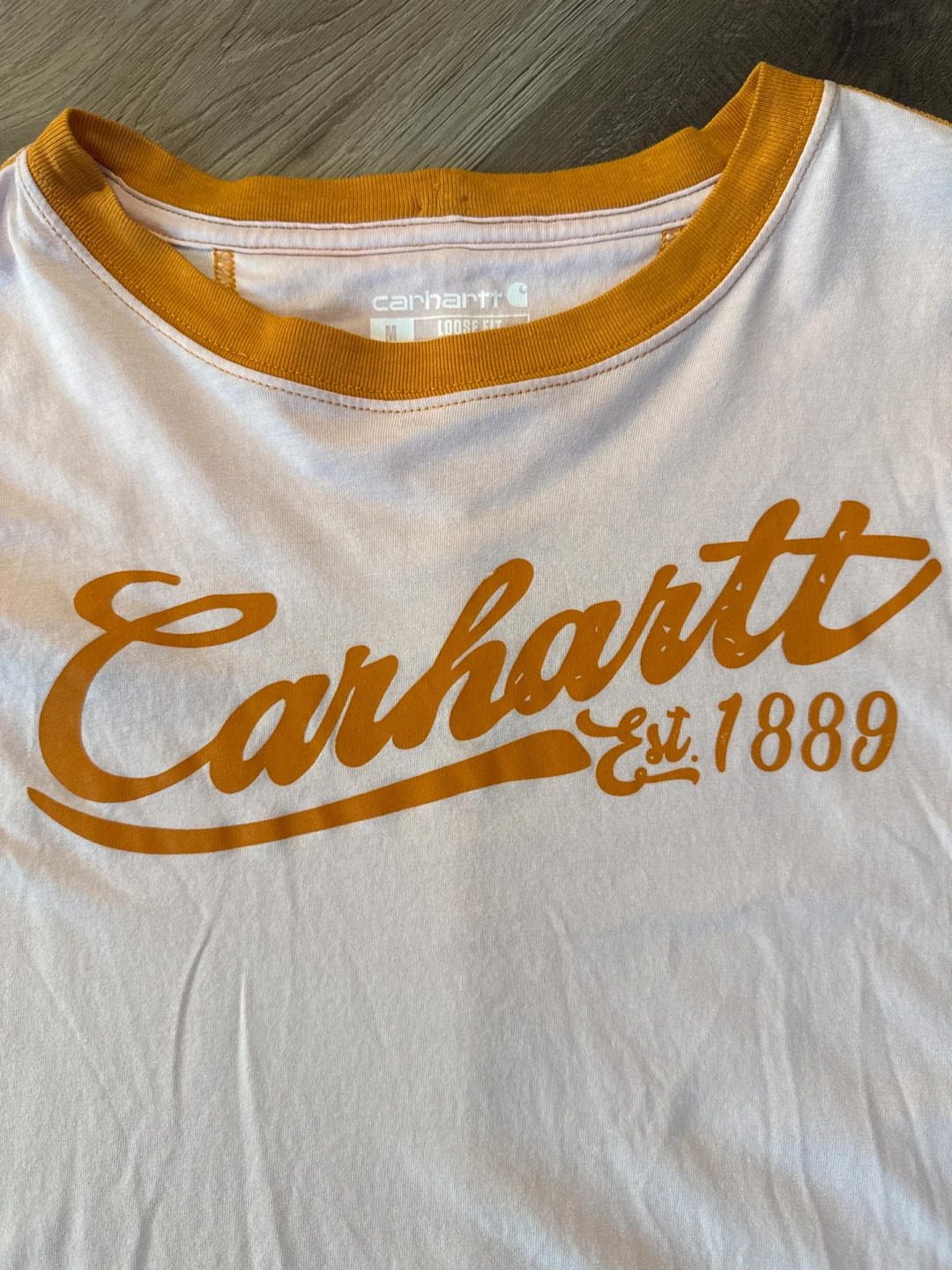 Carhartt Est. 1889 Pink T-Shirt - Size Medium - photo 2