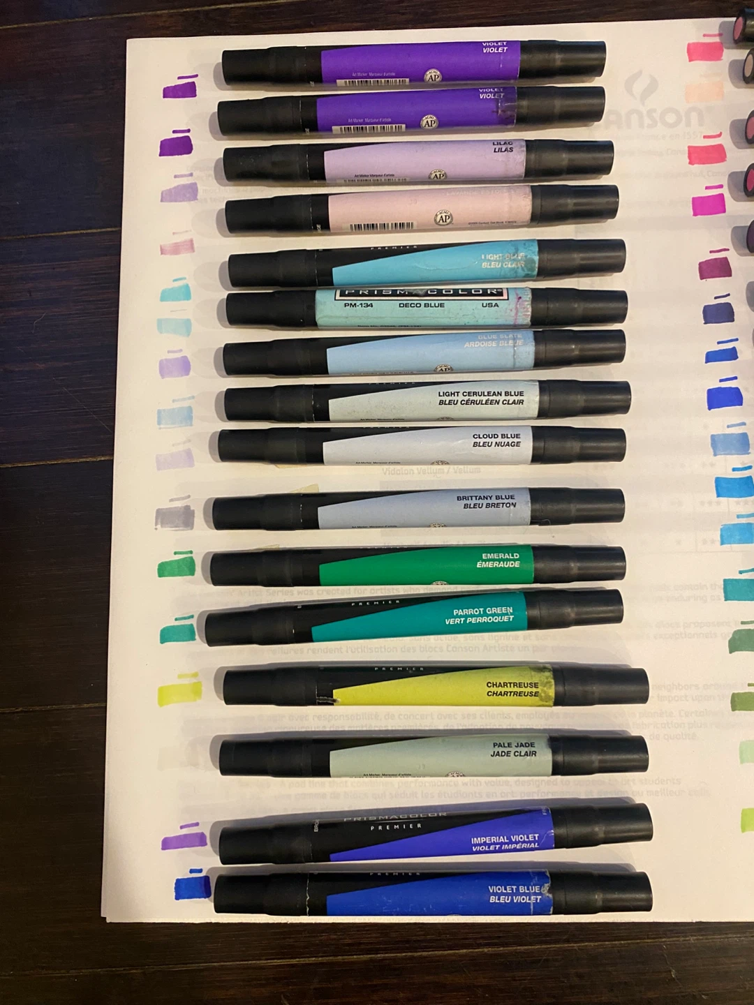 Prismacolor Premier Art Markers 120 Count with Roll-Up Case - photo 4