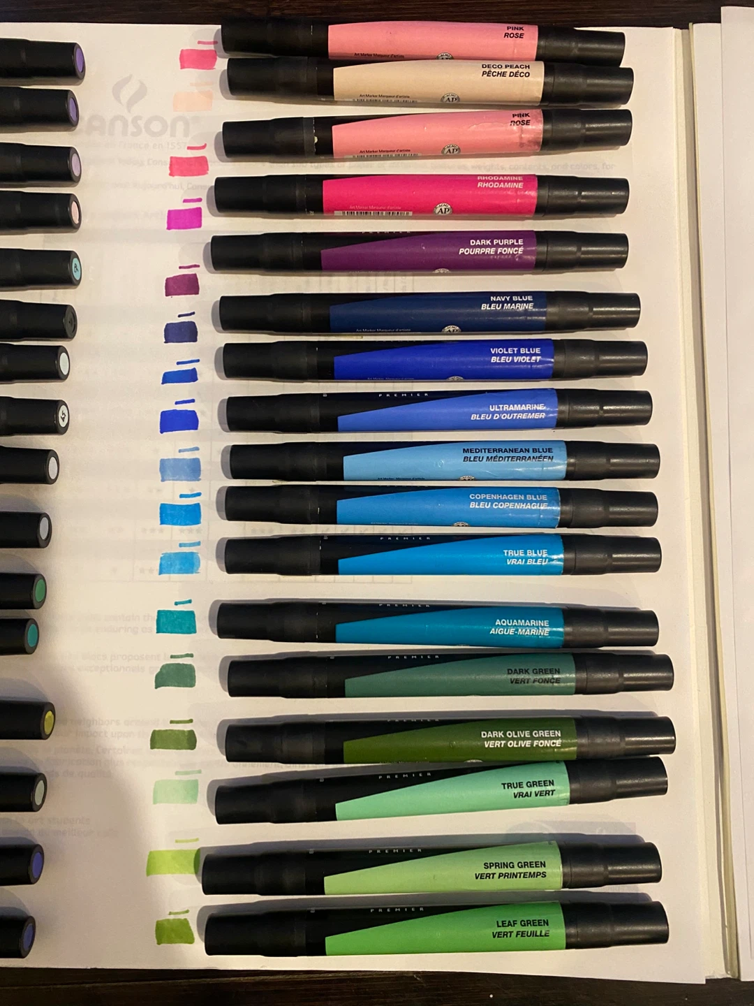 Prismacolor Premier Art Markers 120 Count with Roll-Up Case - photo 5