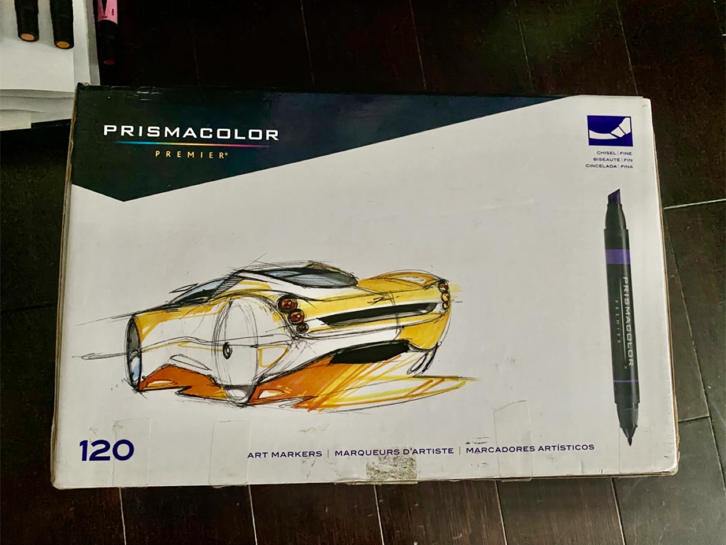 Prismacolor Premier Art Markers 120 Count with Roll-Up Case