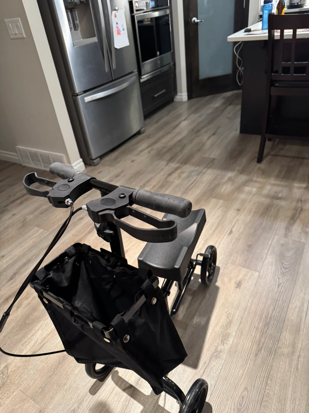 Black Knee Scooter Walker