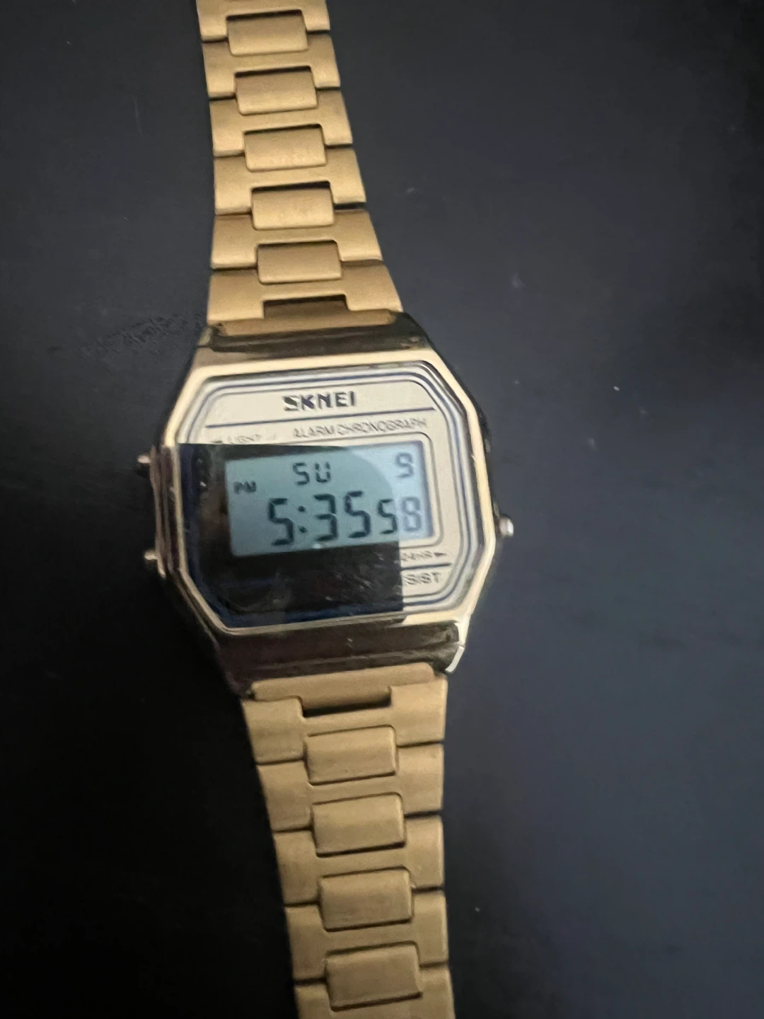 SKMEI Digital Watch - Gold Tone - photo 3