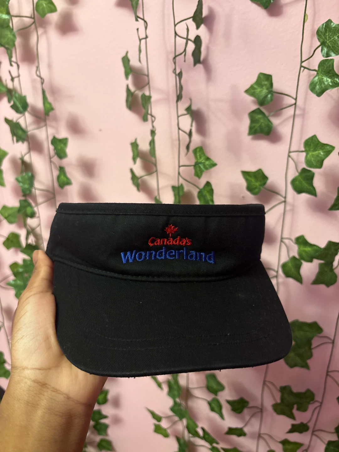 Canada's Wonderland Black Visor - photo 2