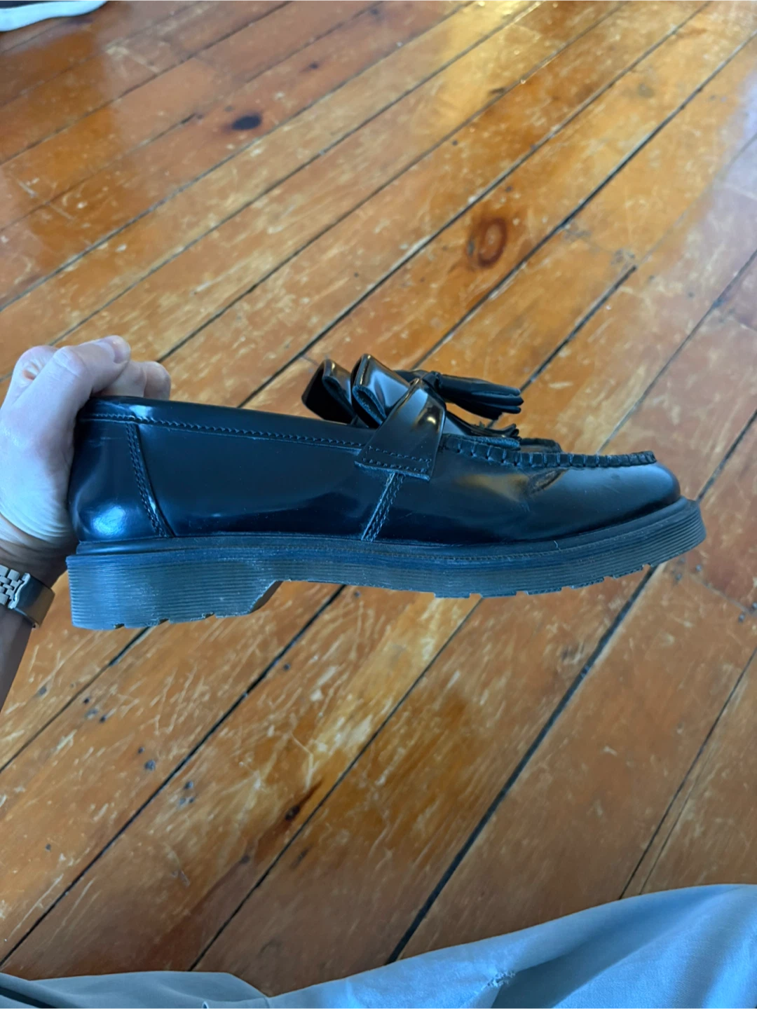 Dr. Martens Black Tassel Loafers - photo 4