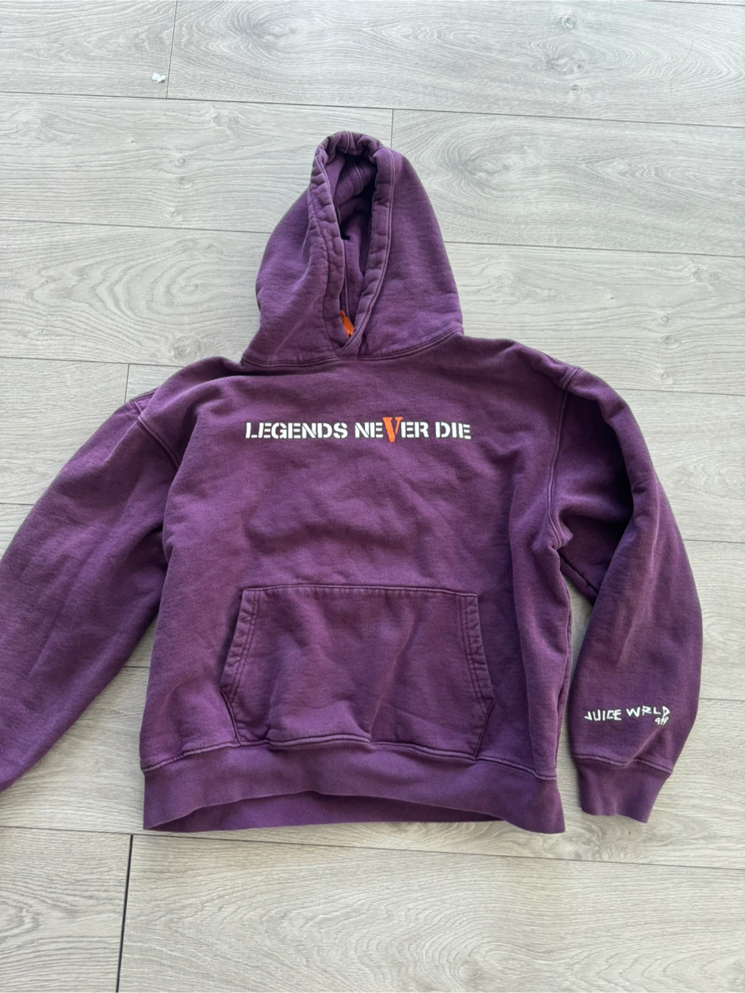 VLONE Juice WRLD Legends Never Die Hoodie - photo 2