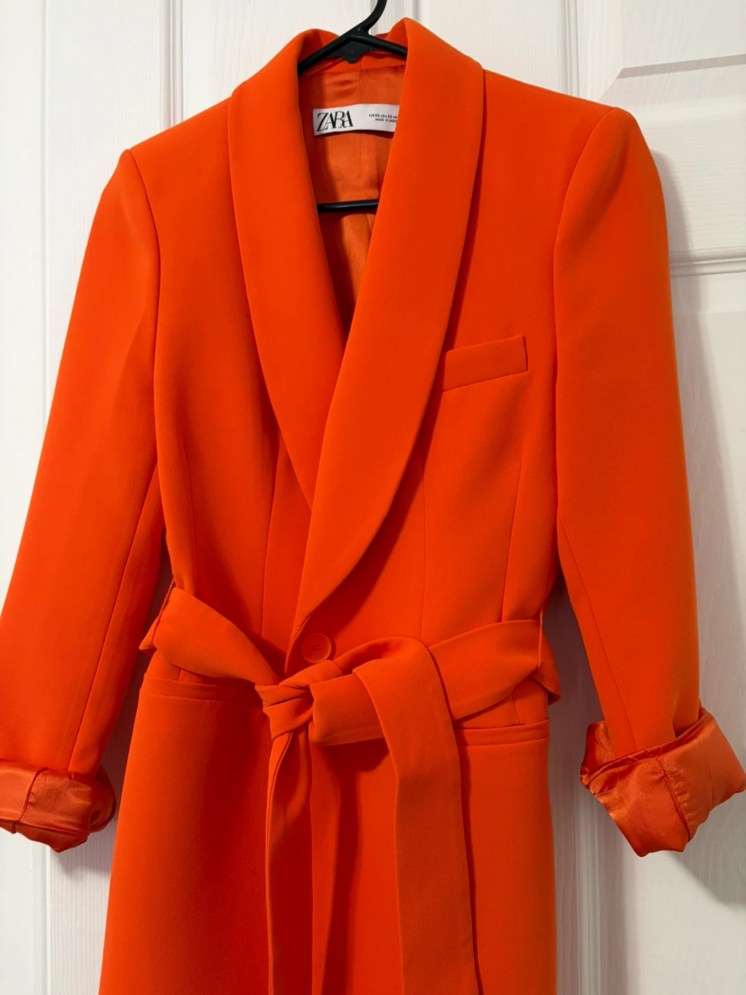 ZARA Orange Blazer XS - photo 3