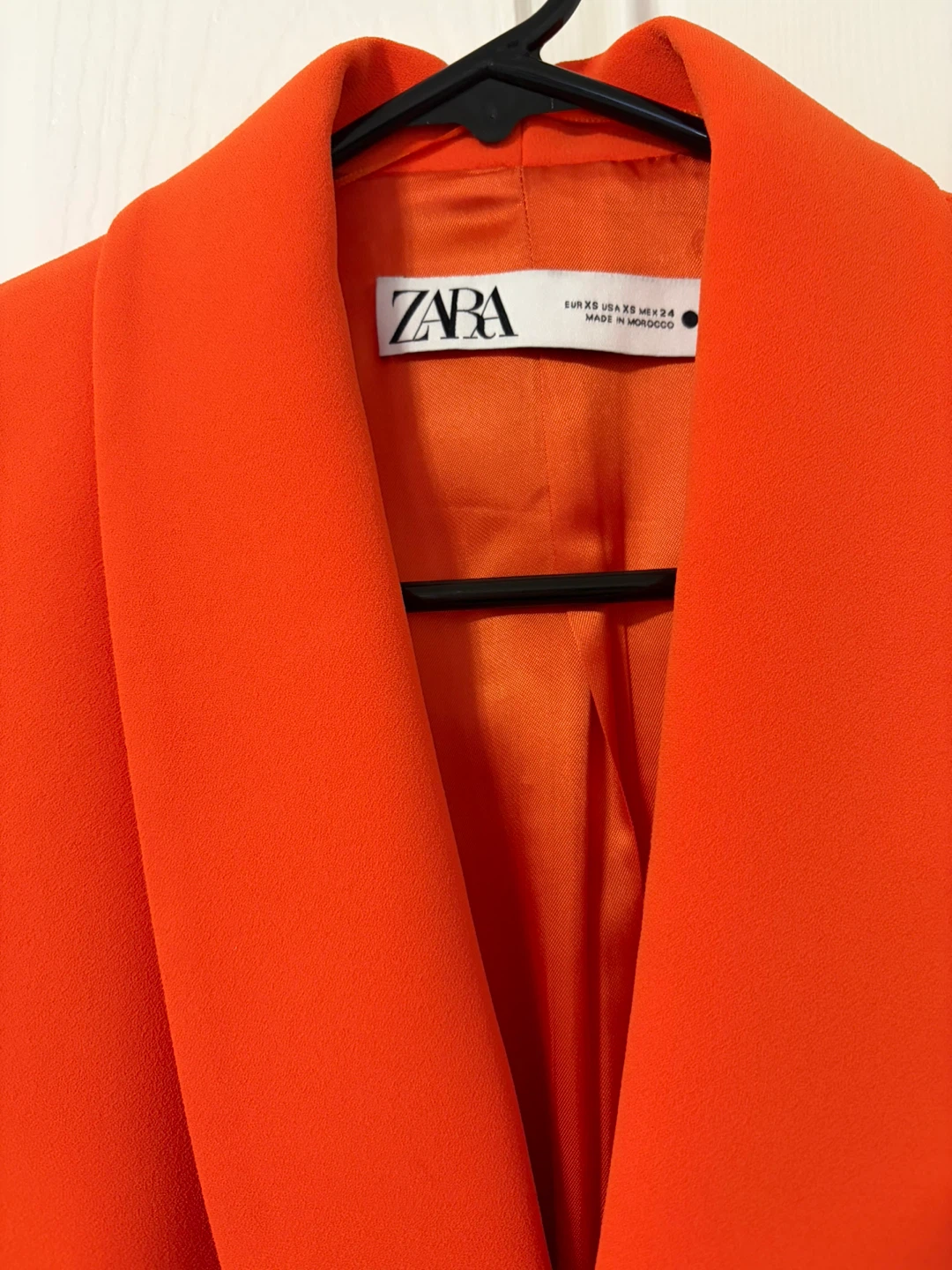 ZARA Orange Blazer XS - photo 2