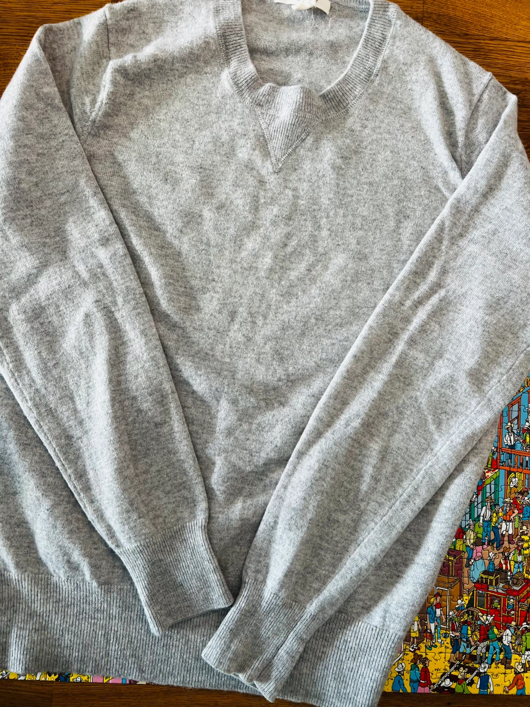 DUFFY Grey Sweater - Size M