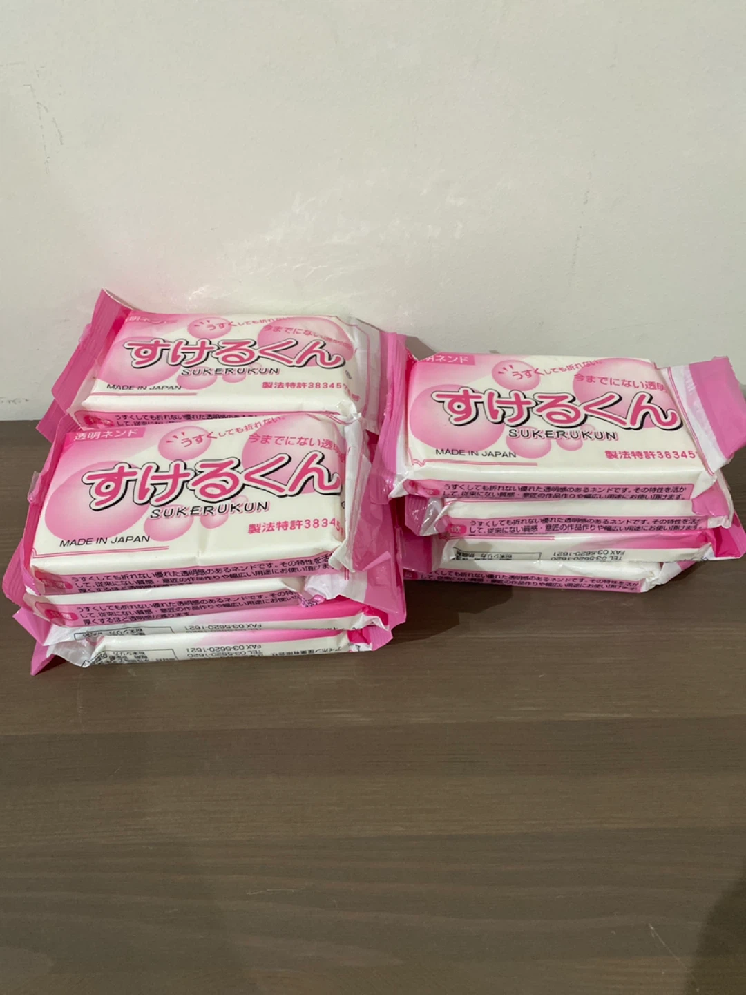11 pieces Sukerukun Transparent Modelling Clay (Made in Japan) - photo 2