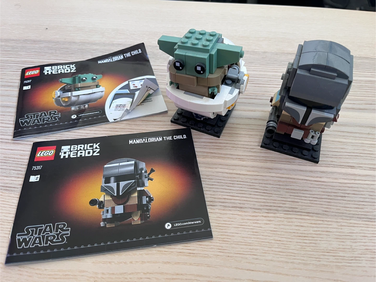 LEGO BrickHeadz Star Wars The Mandalorian & The Child 75317
