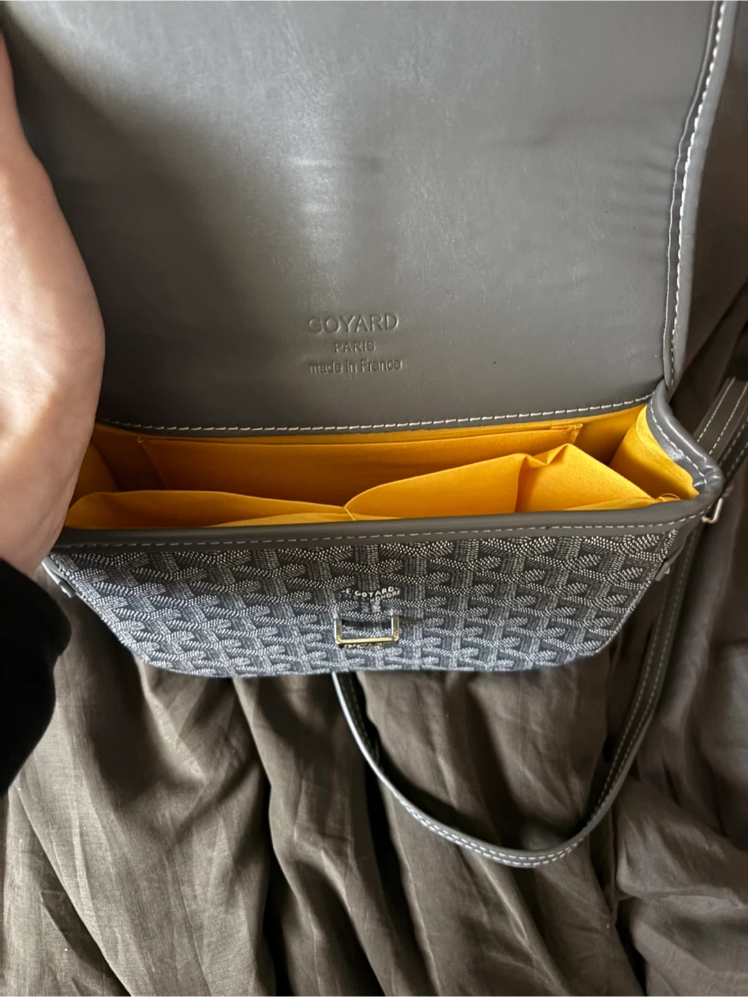 Goyard Grey side Bag - photo 2