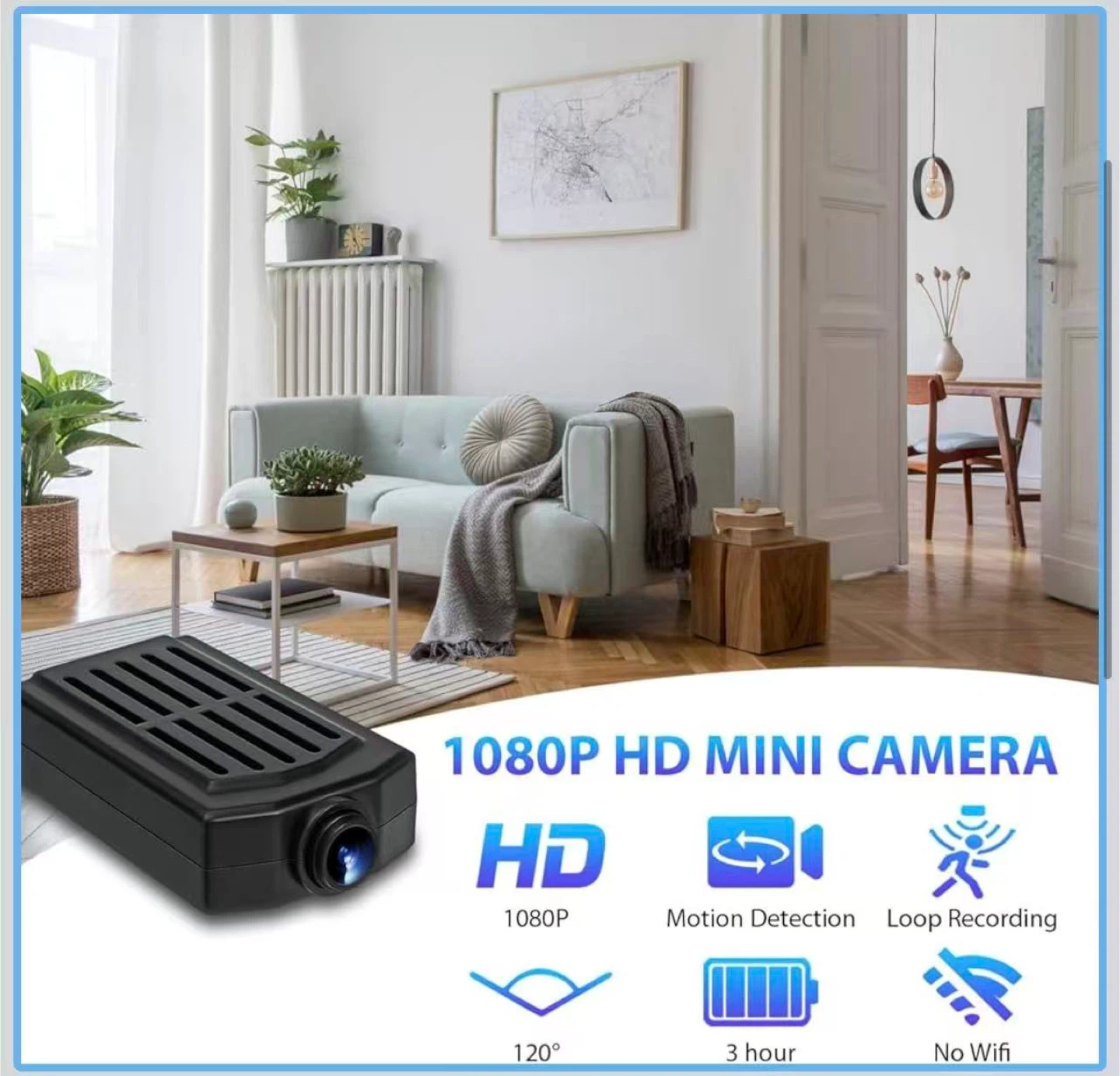 1080P HD Mini Spy Camera with Motion Detection - photo 2