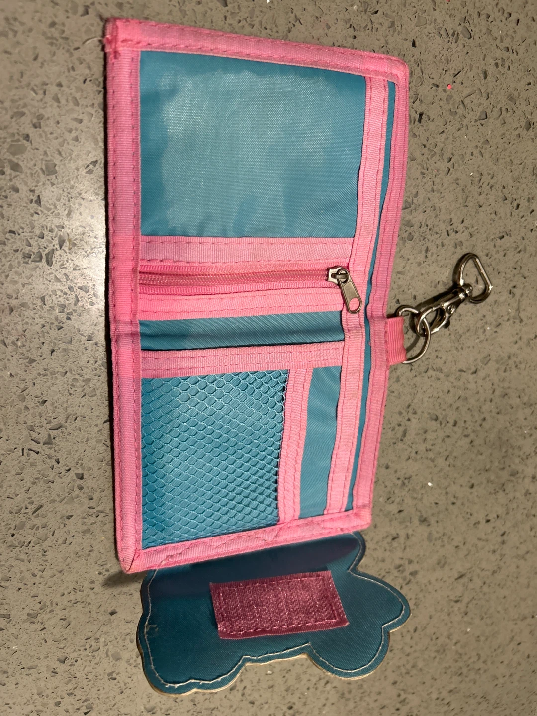 Kids Minnie Mouse Wallet with Keychain - photo 3