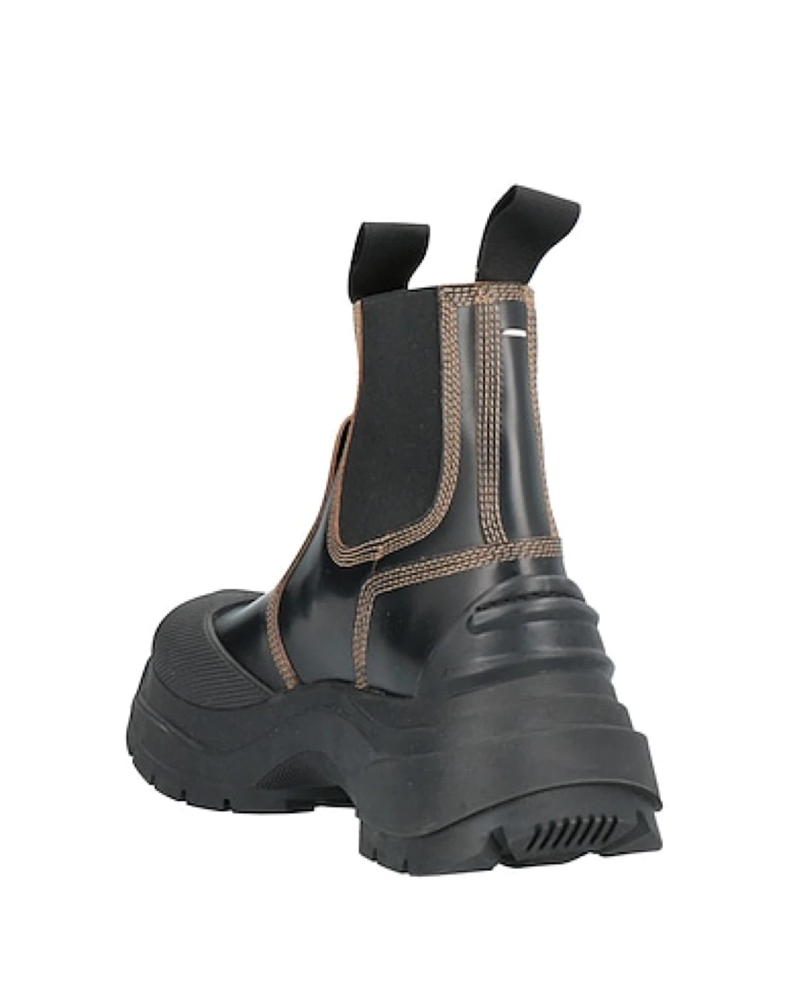 Maison Margiela Black Leather Ankle Boots - photo 3