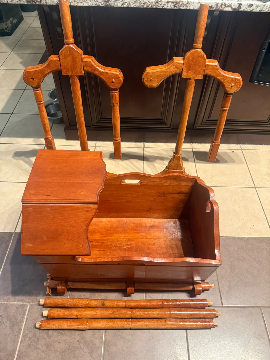 Wooden Magazine Rack/Holder
