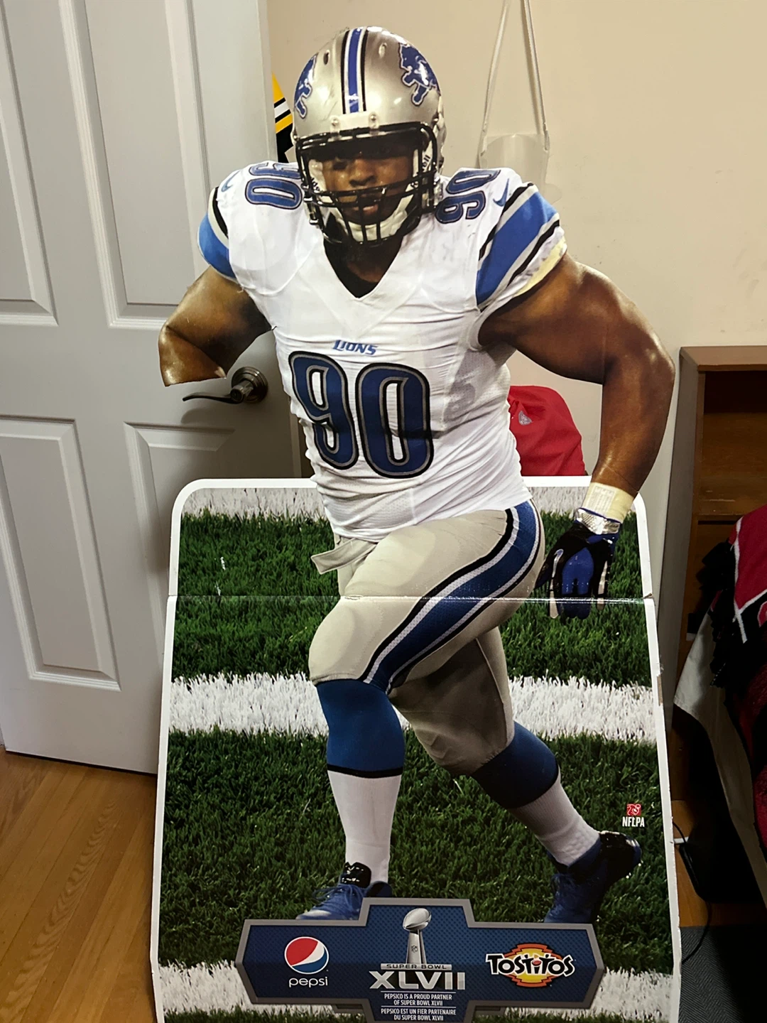 Detroit Lions Football Player Standee (90)