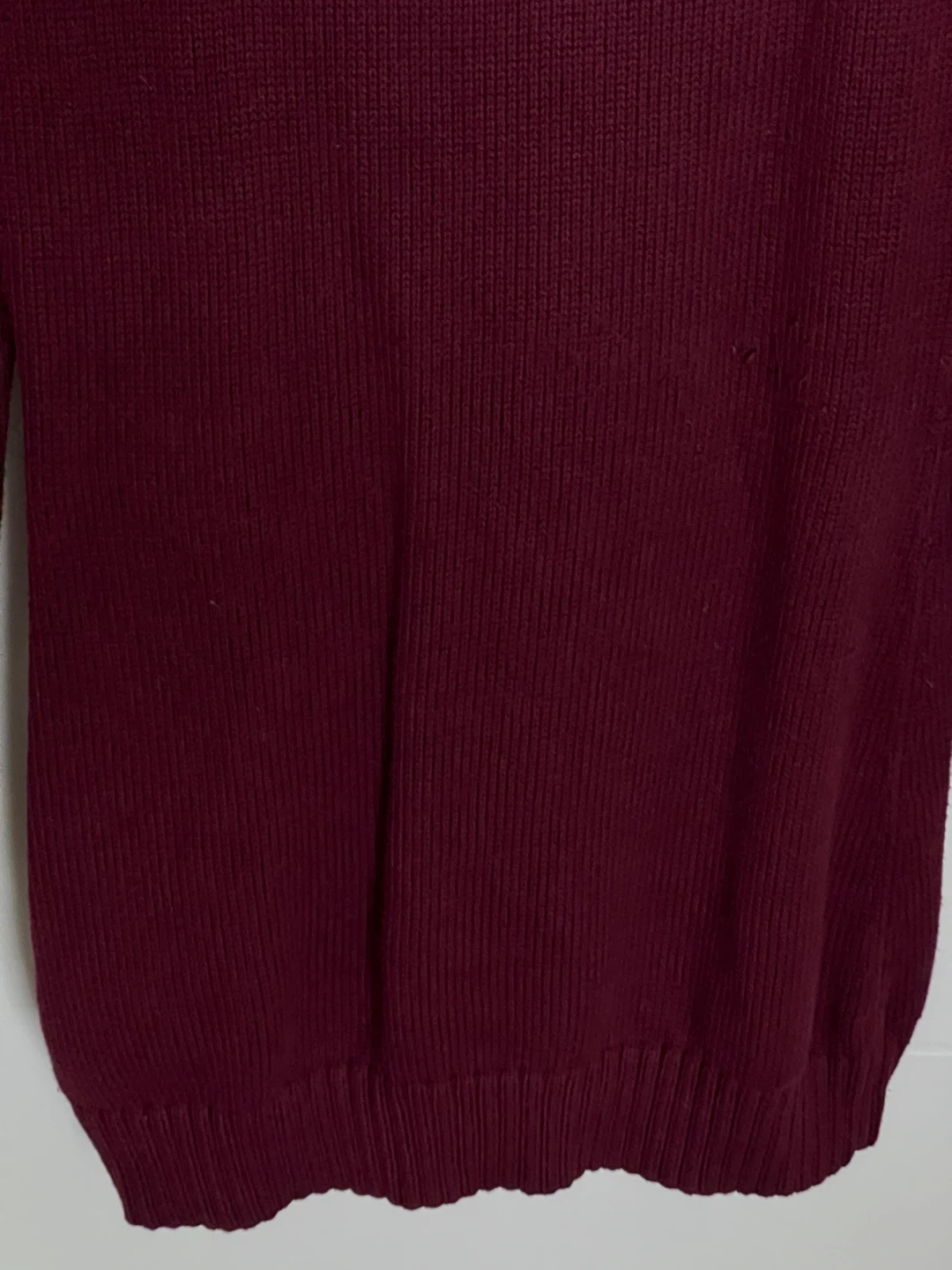 Tommy Hilfiger Burgundy Cowl Neck Sweater Dress - photo 3