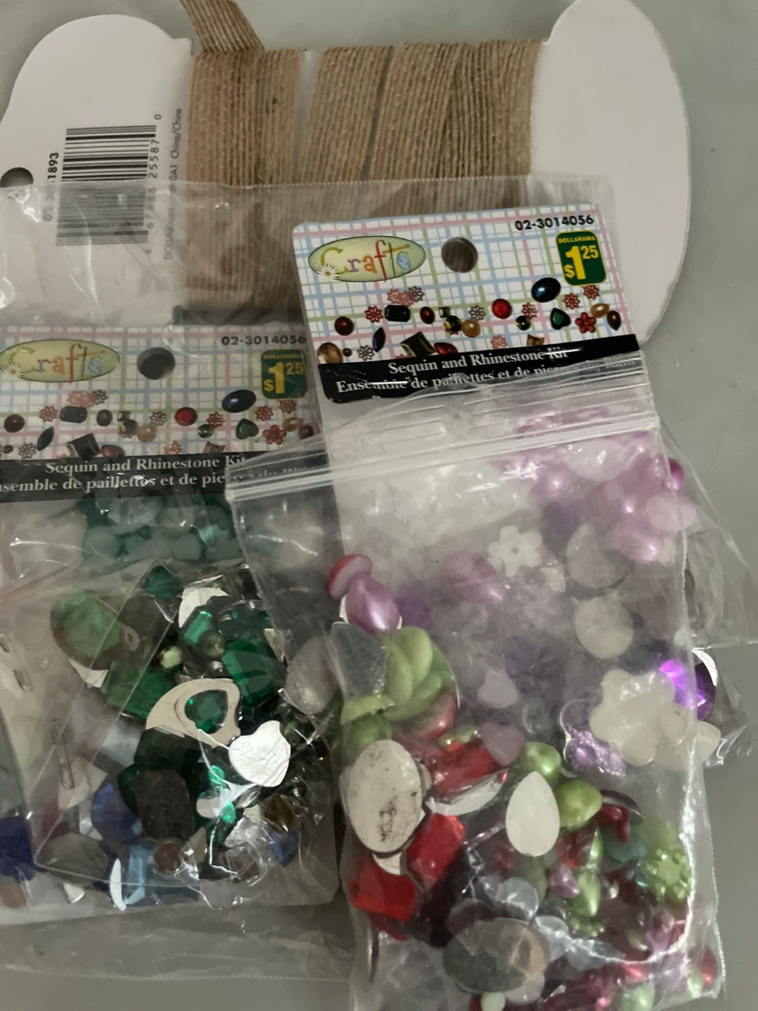 Crafts Sequin and Rhinestone Kits (2 Packs)