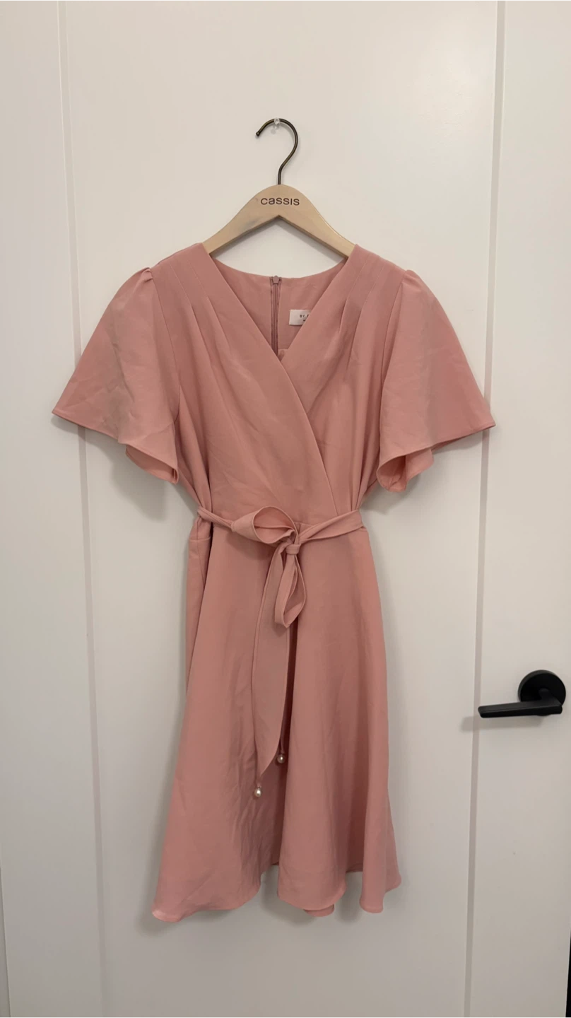 Wrap rose pink Dress