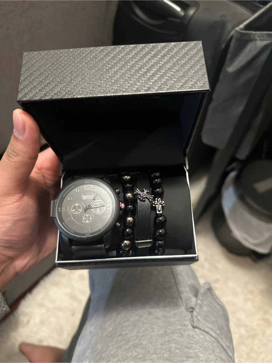 American Exchange Watch and Bracelet Set