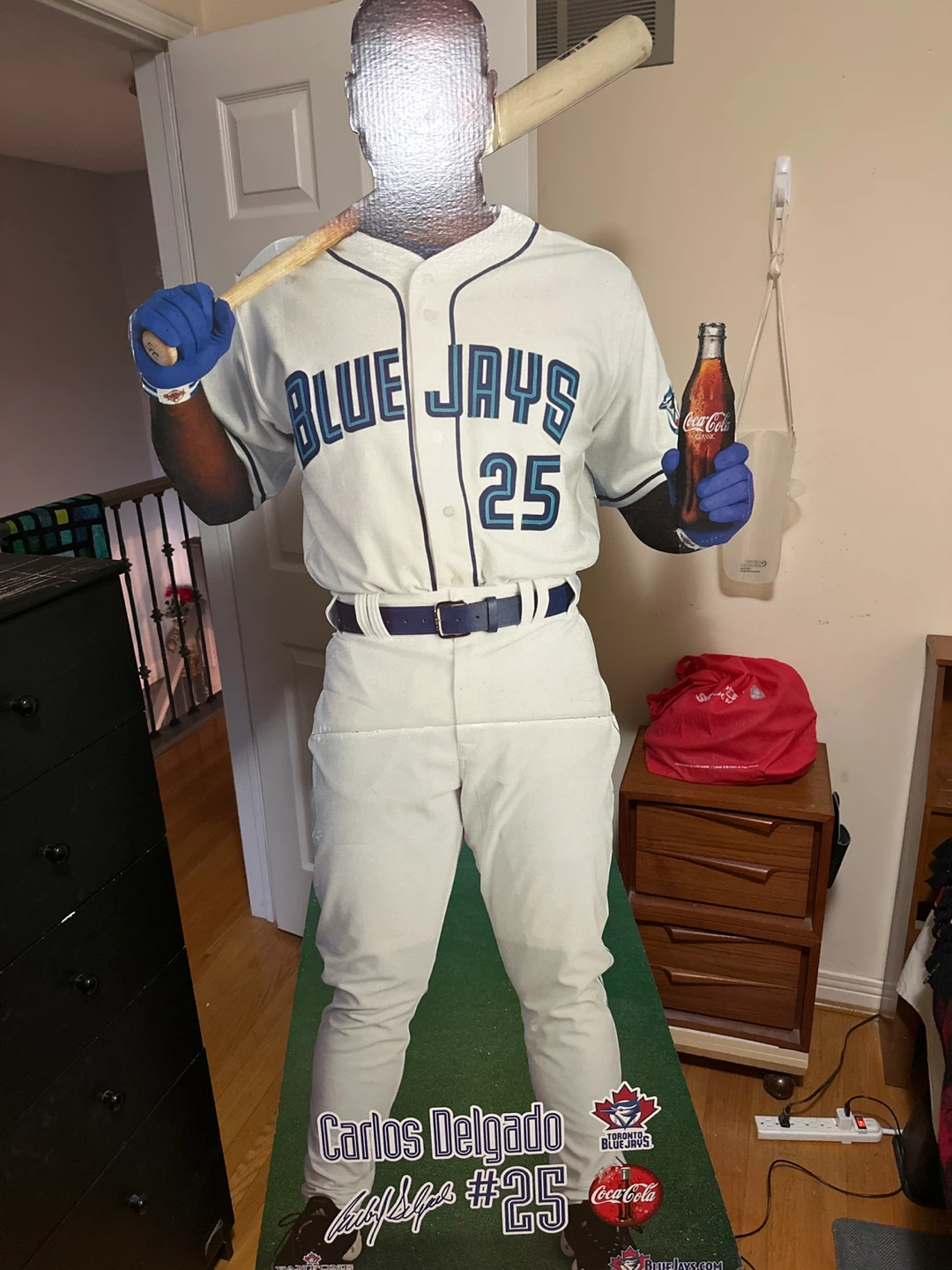 Cardboard standee -Carlos Delgado life size