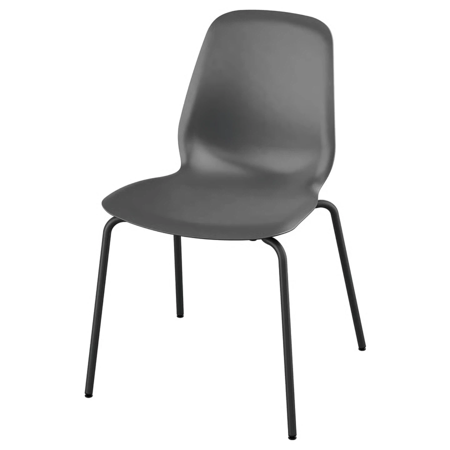 IKEA Stackable black dining chairs (Set of 4) - photo 4