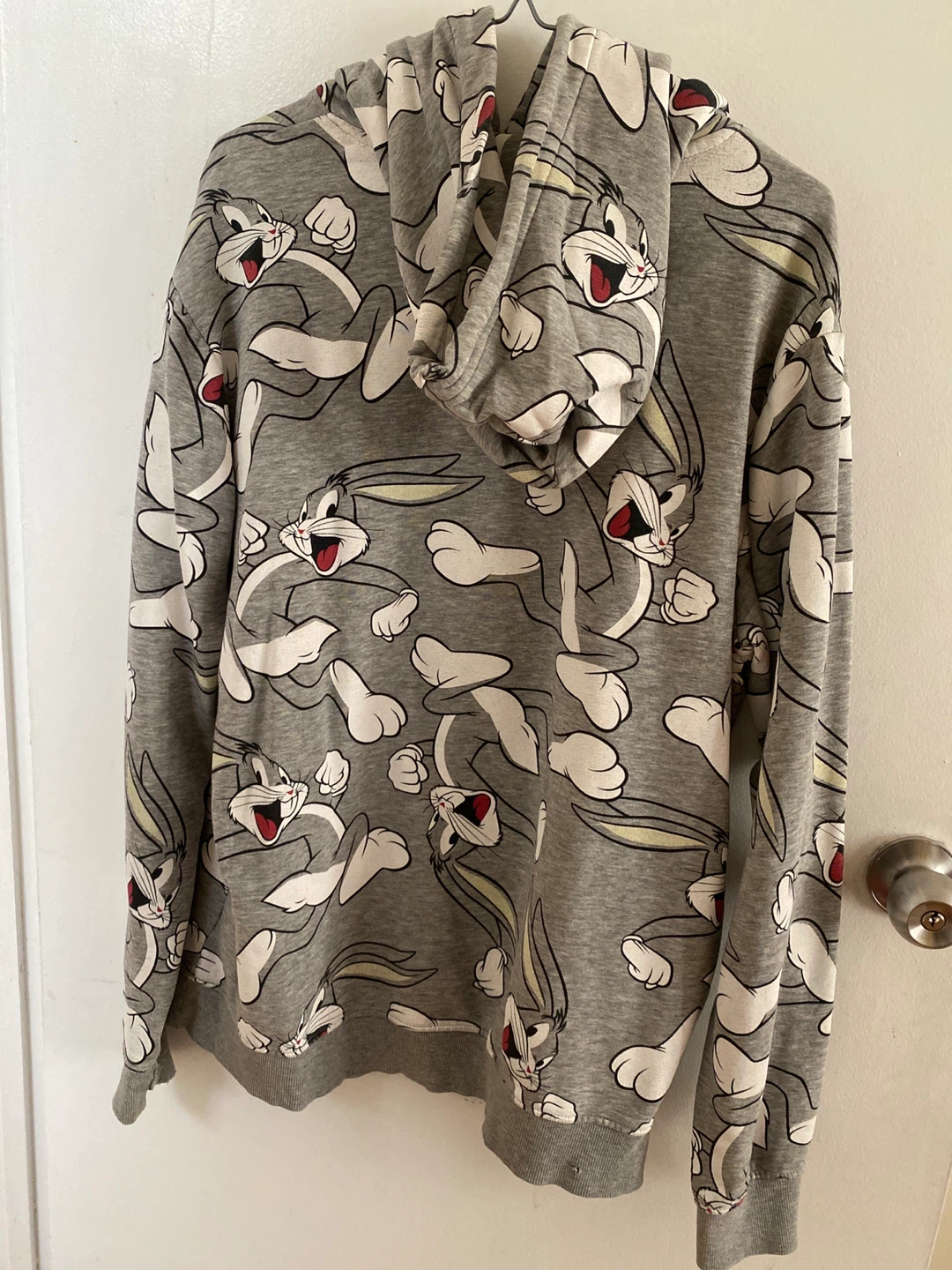 Gray Bugs Bunny Hoodie Disney