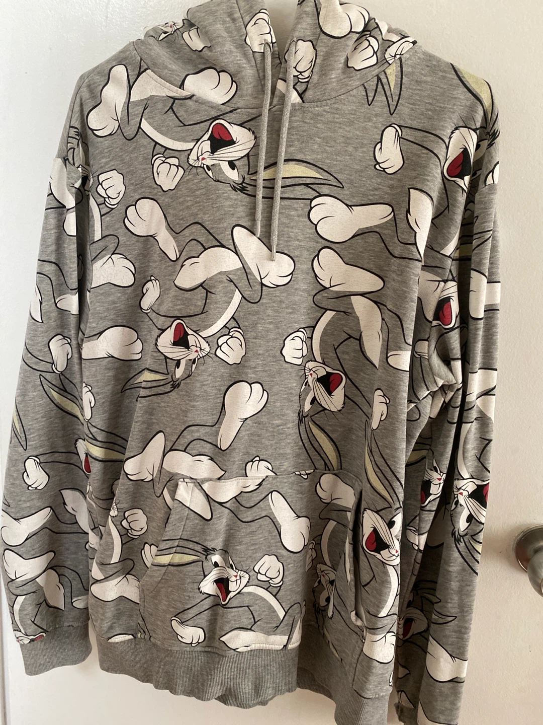 Gray Bugs Bunny Hoodie Disney - photo 2