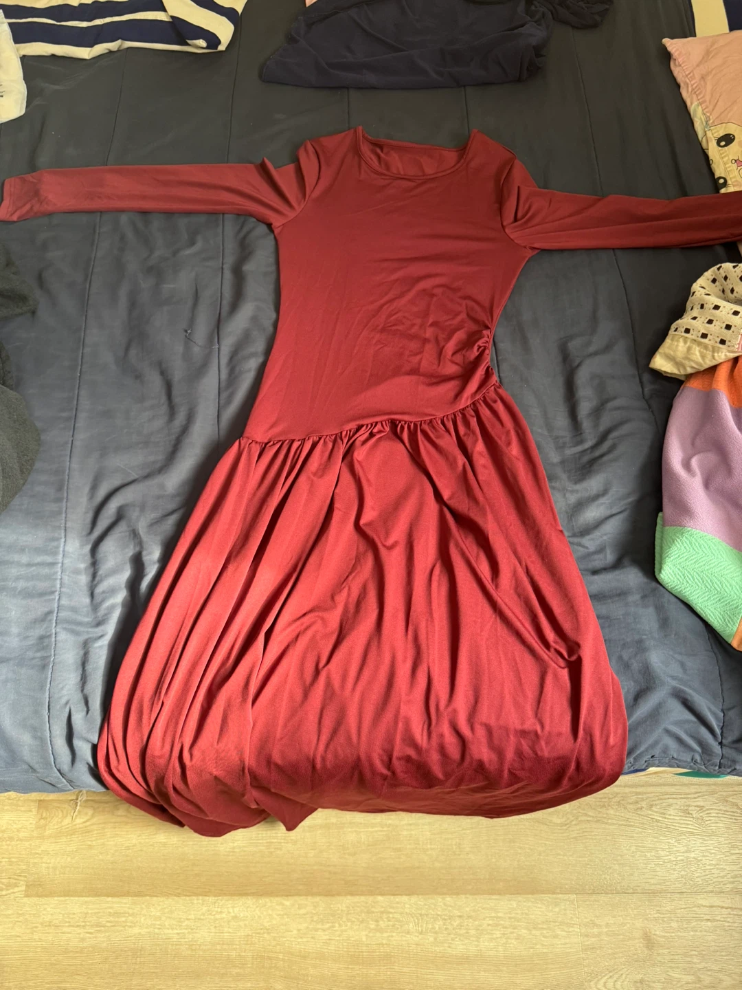 Women's Long Sleeve Maxi Dress