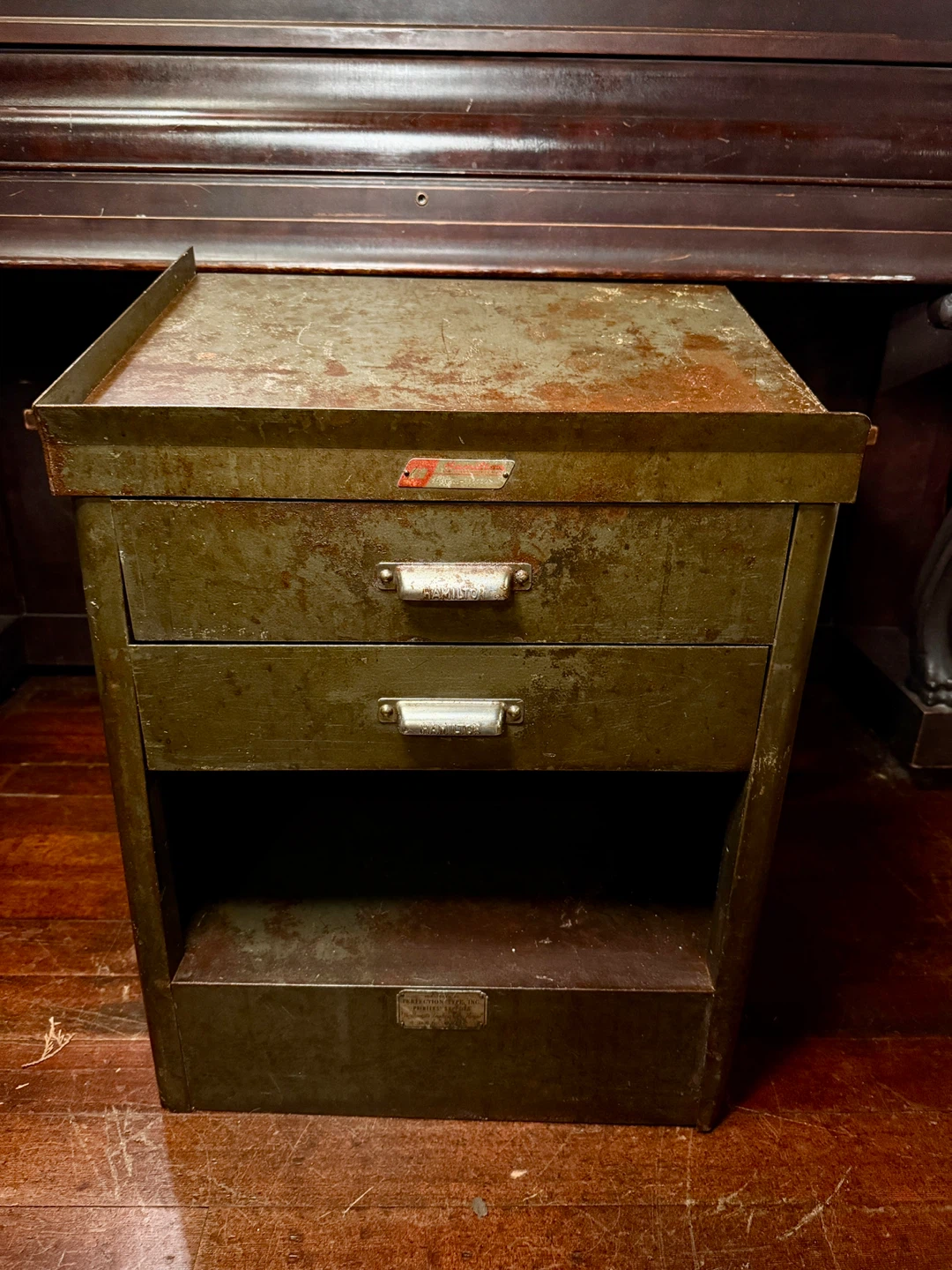 Vintage Hamilton Steel Cabinet - photo 3