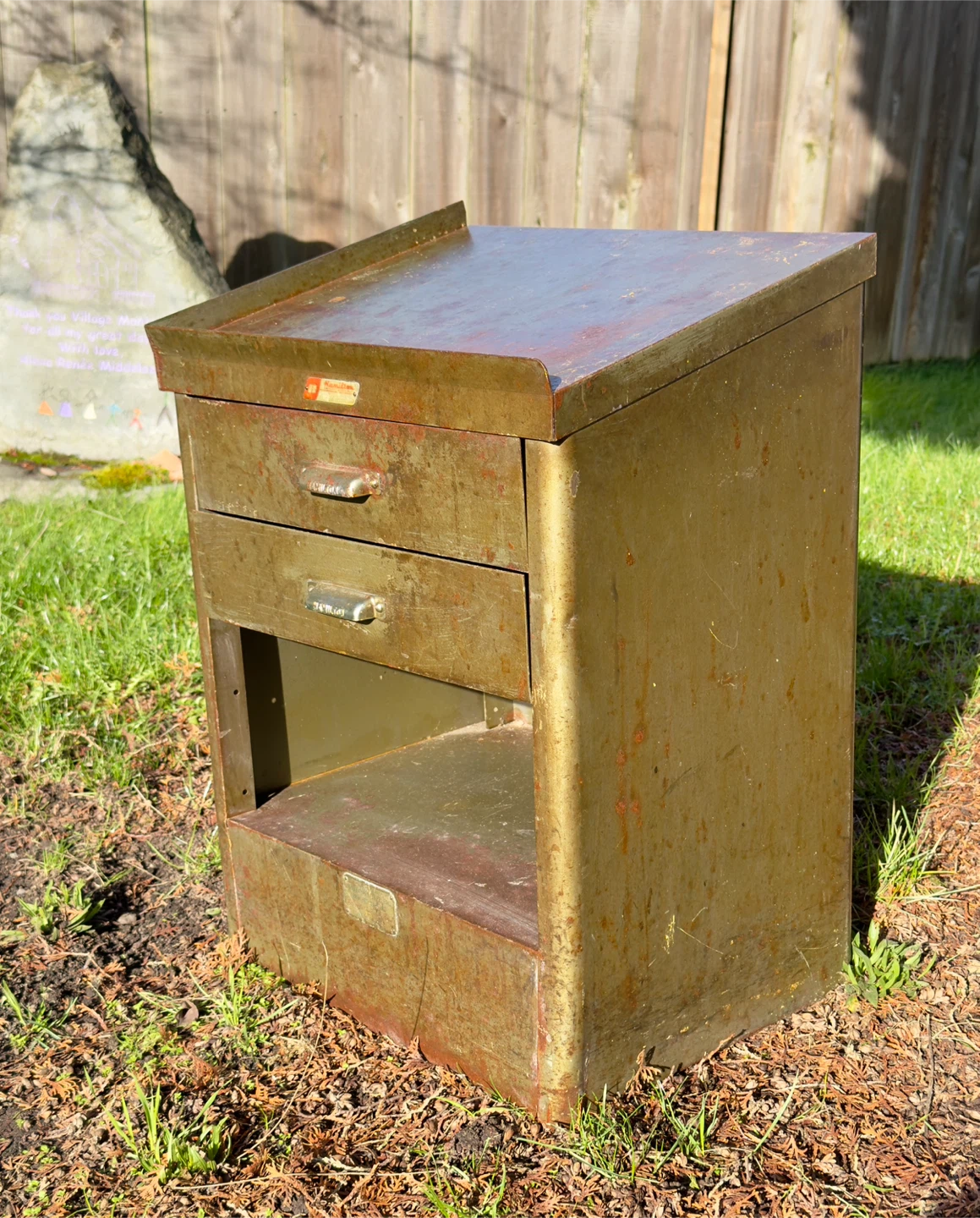 Vintage Hamilton Steel Cabinet