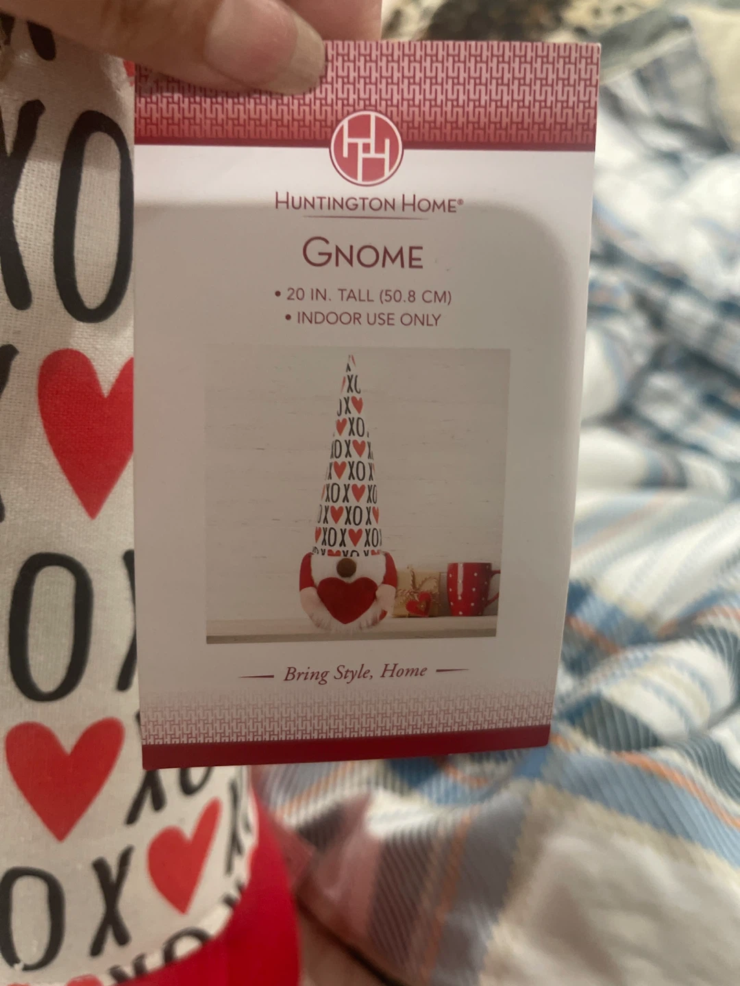 Huntington Home Valentine's Gnome Decor - 20 Inch Tall - photo 2