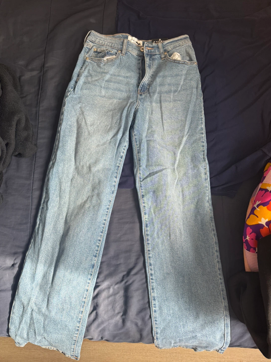 Fashion Nova Wide Leg Jeans Size 9