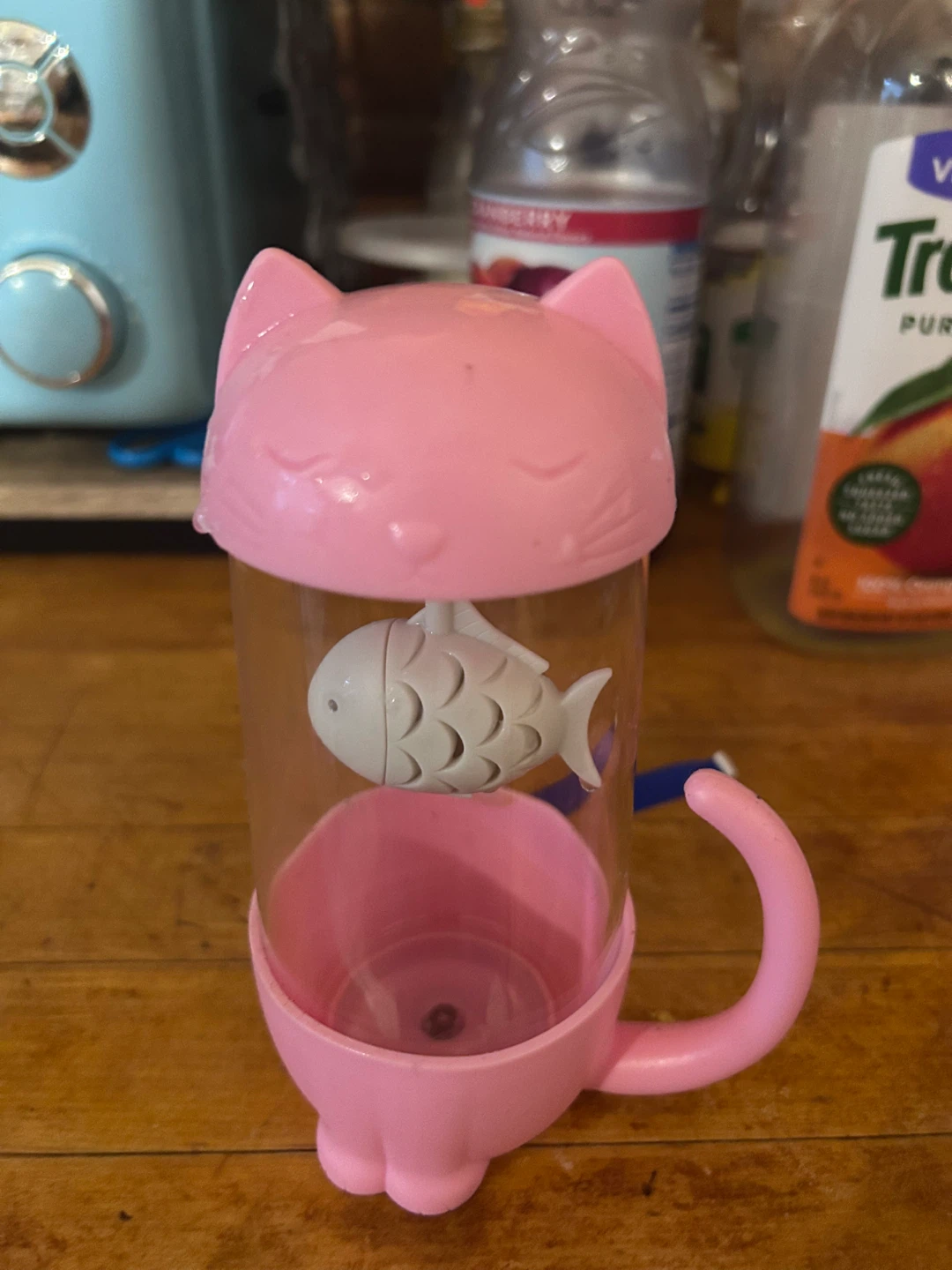 Pink Cat Fish Holder