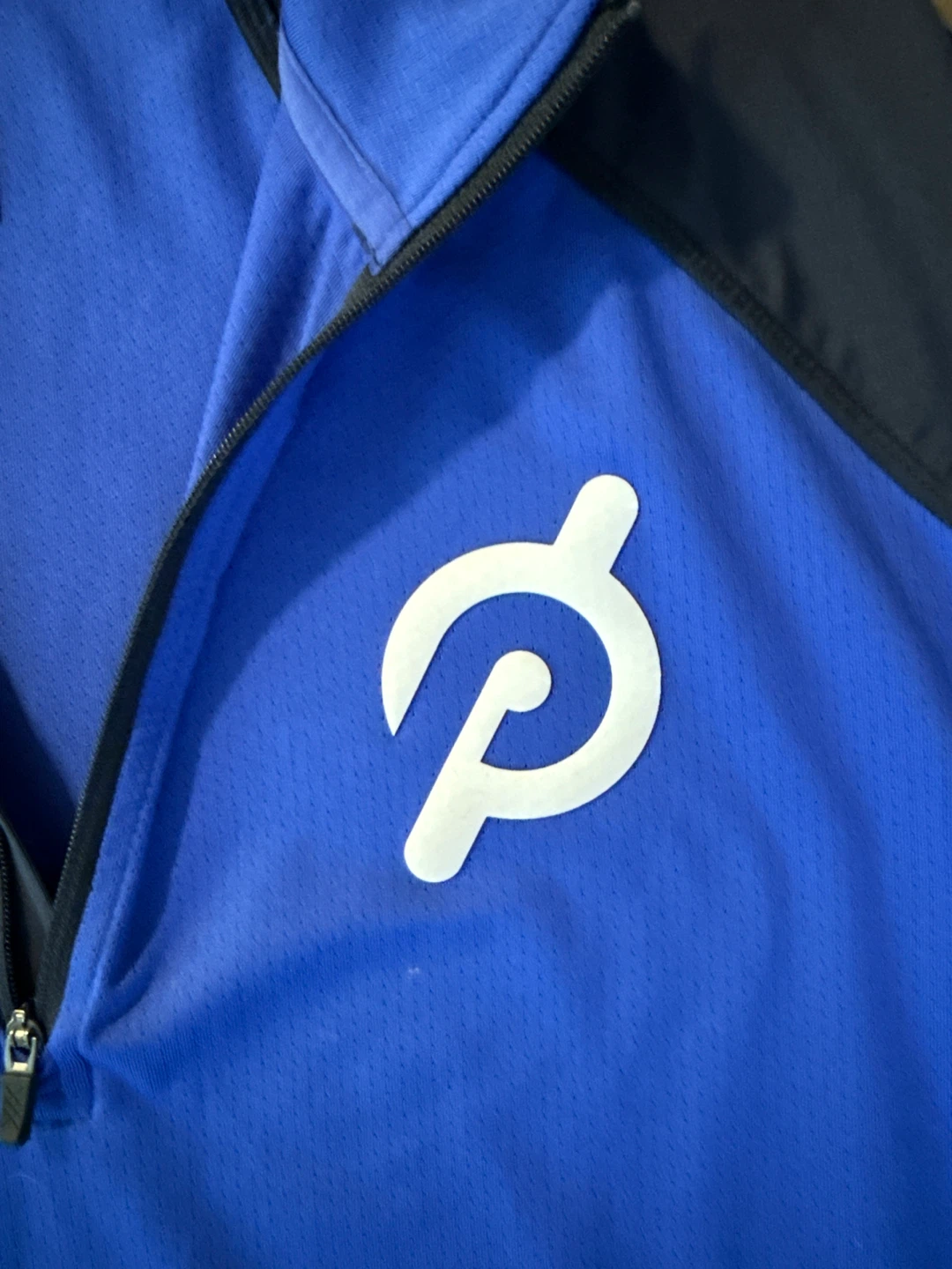 Peloton x Rhone 1/4 Zip Pullover Shirt - Blue - Size S - photo 3