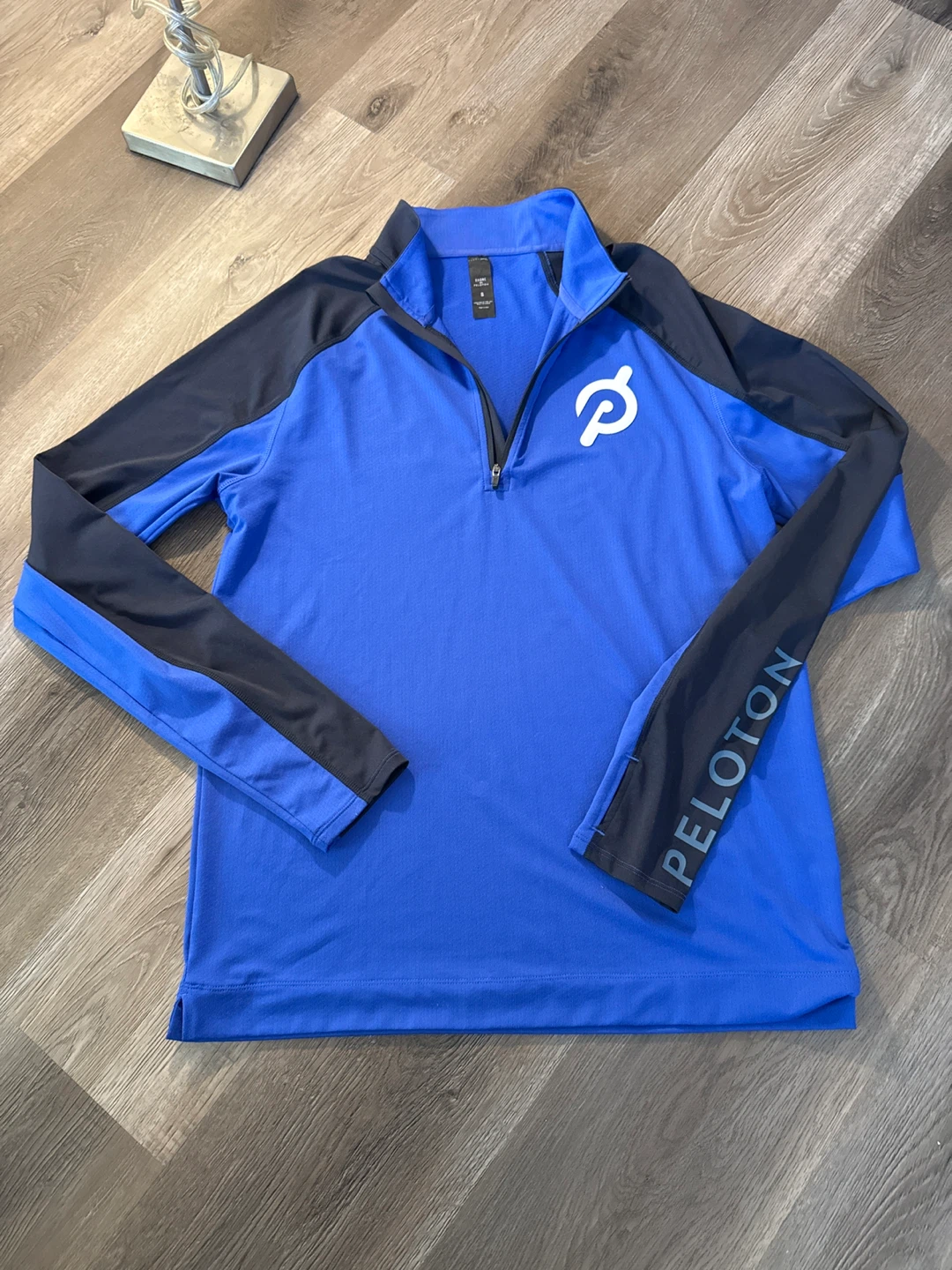 Peloton x Rhone 1/4 Zip Pullover Shirt - Blue - Size S